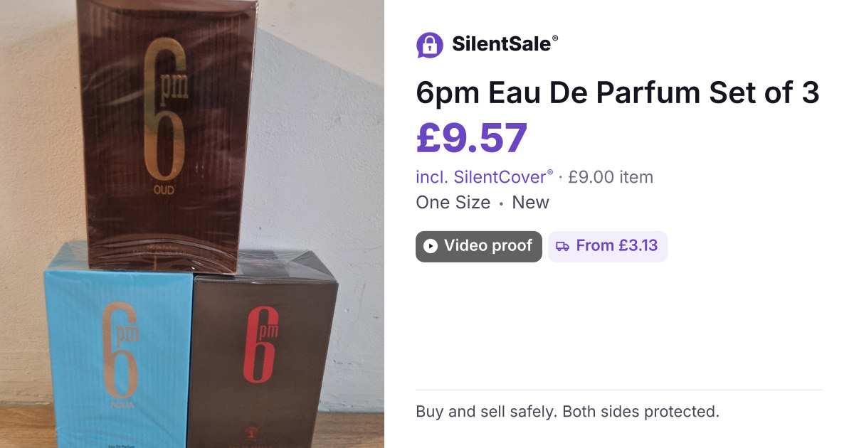 6pm Eau De Parfum Set of 3
