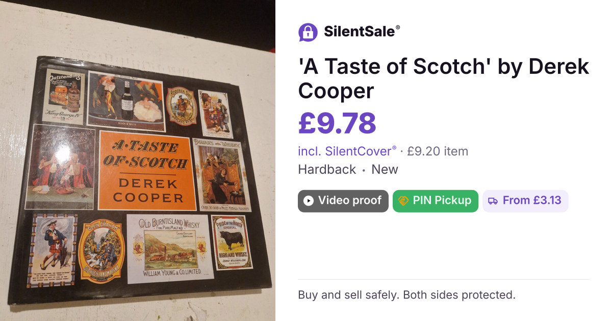 'A Taste of Scotch' by Derek Cooper