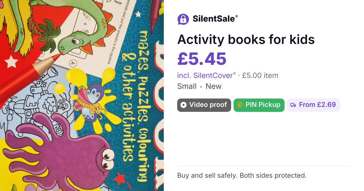 Activity books for kids