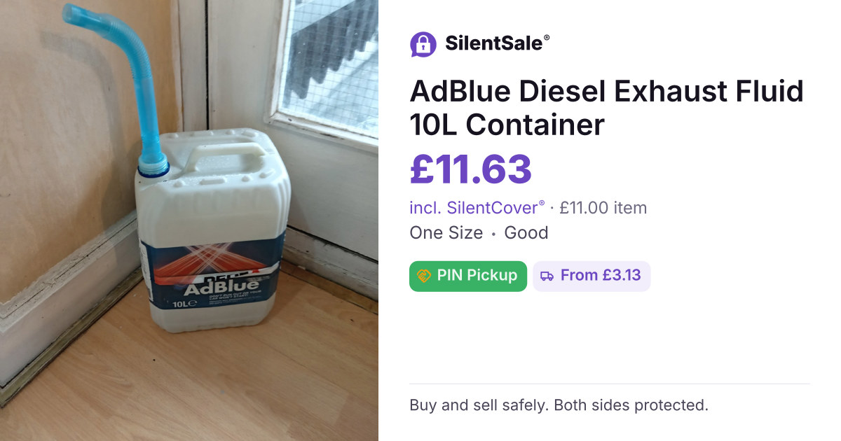 AdBlue Diesel Exhaust Fluid 10L Container