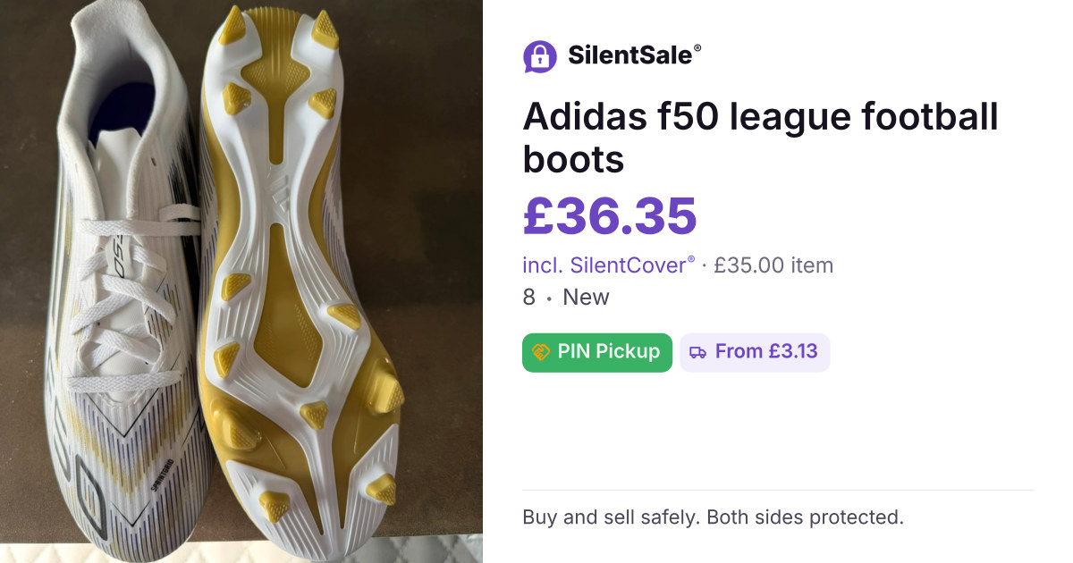 Adidas f50 league football boots