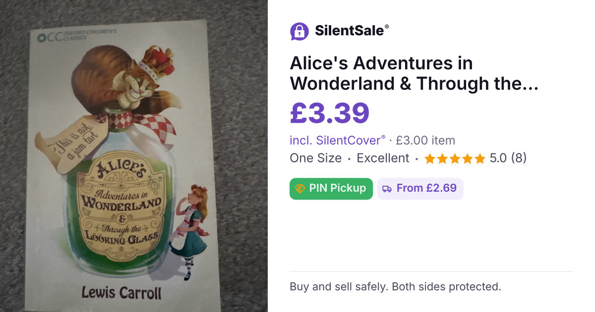 Alice's Adventures in Wonderland & Through the Looking Glass by Lewis Carroll