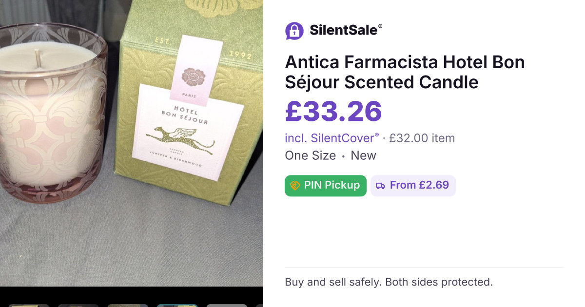 Antica Farmacista Hotel Bon Séjour Scented Candle