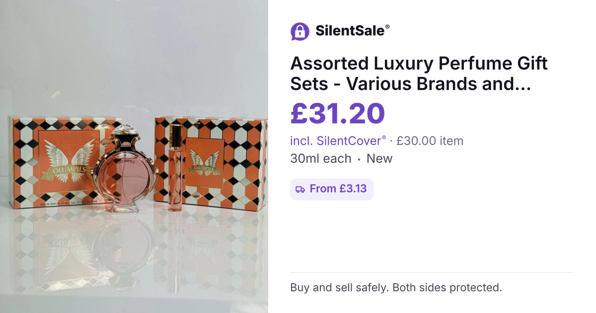 Assorted Luxury Perfume Gift Sets - Various Brands and Fragrances 1set