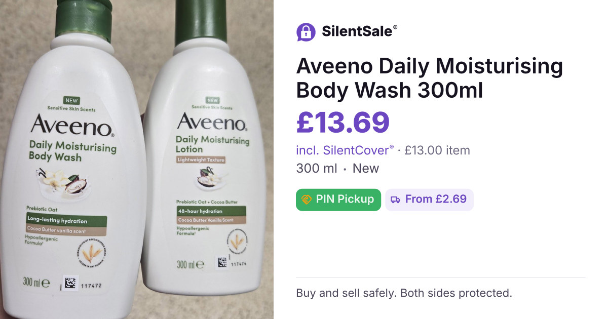 Aveeno Daily Moisturising Body Wash 300ml