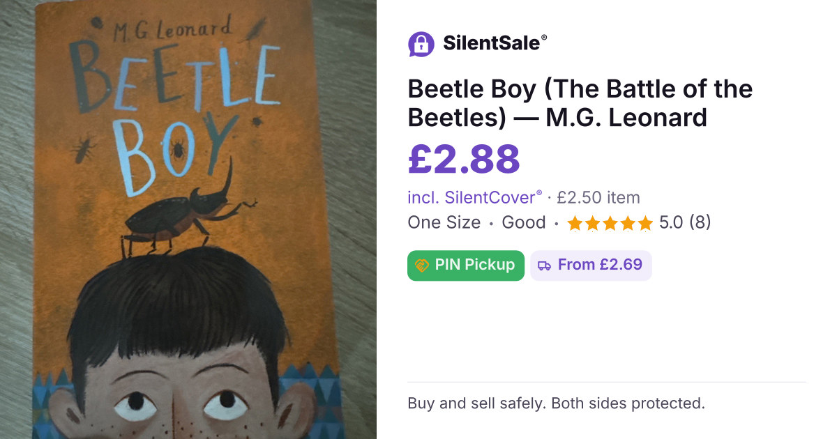 Beetle Boy (The Battle of the Beetles) — M.G. Leonard