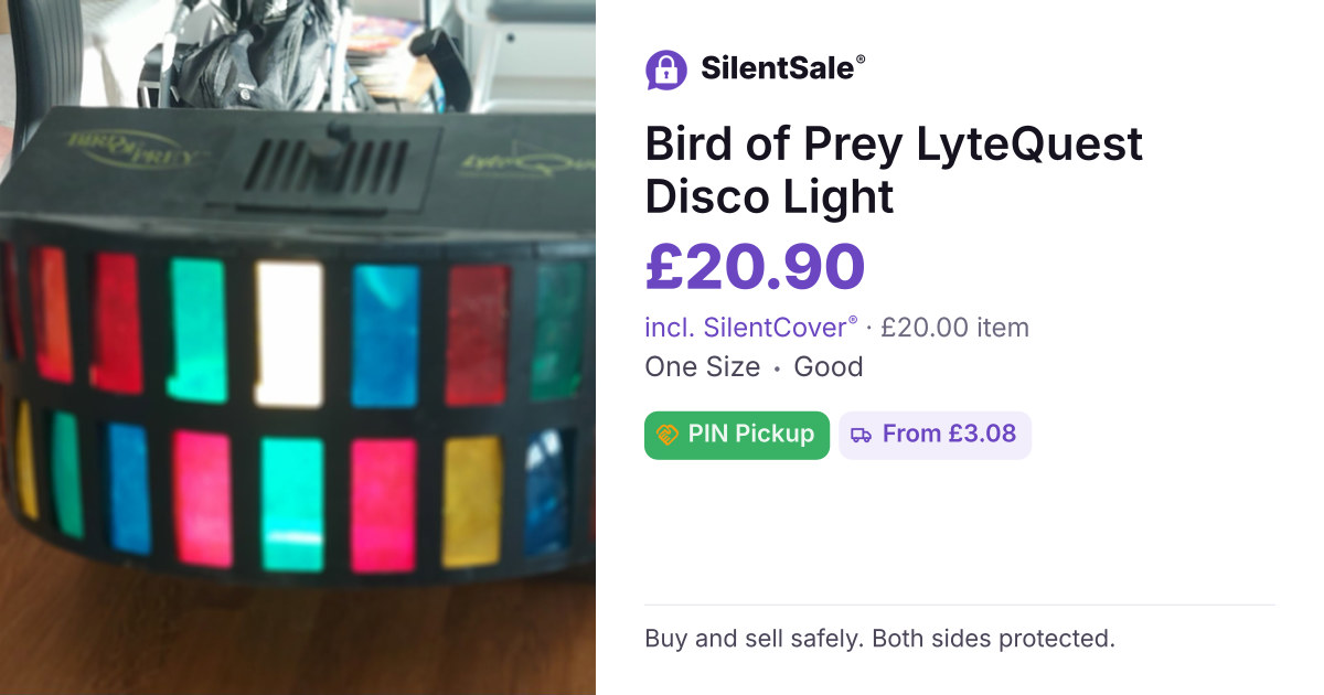Bird of Prey LyteQuest Disco Light