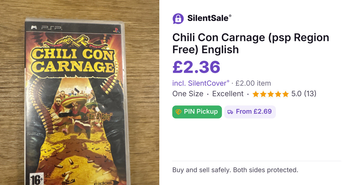 Chili Con Carnage (psp Region Free) English