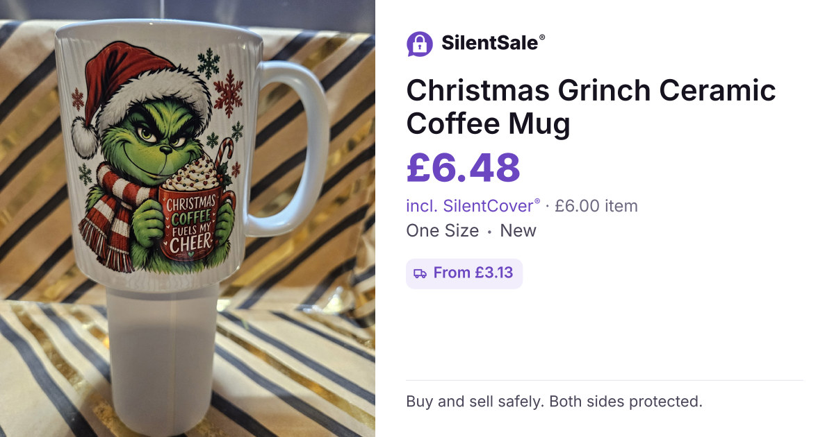 Christmas Grinch Ceramic Coffee Mug