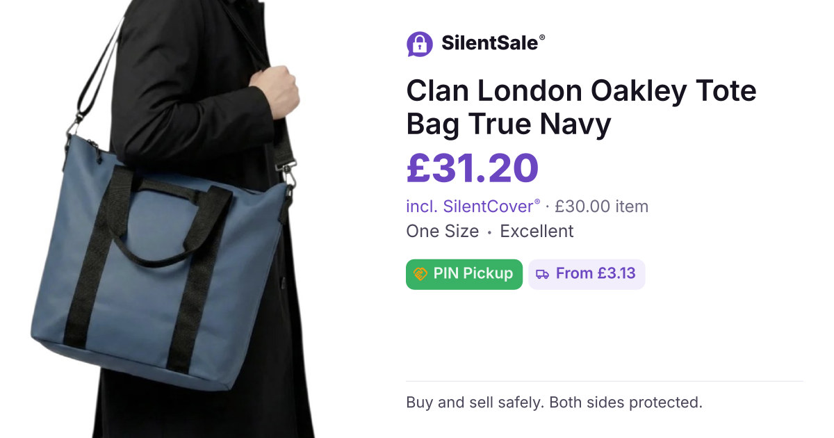 Clan London Oakley Tote Bag True Navy