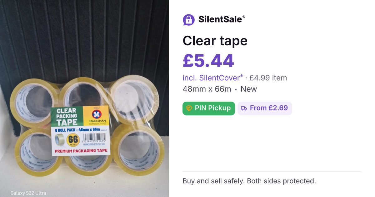 Clear tape