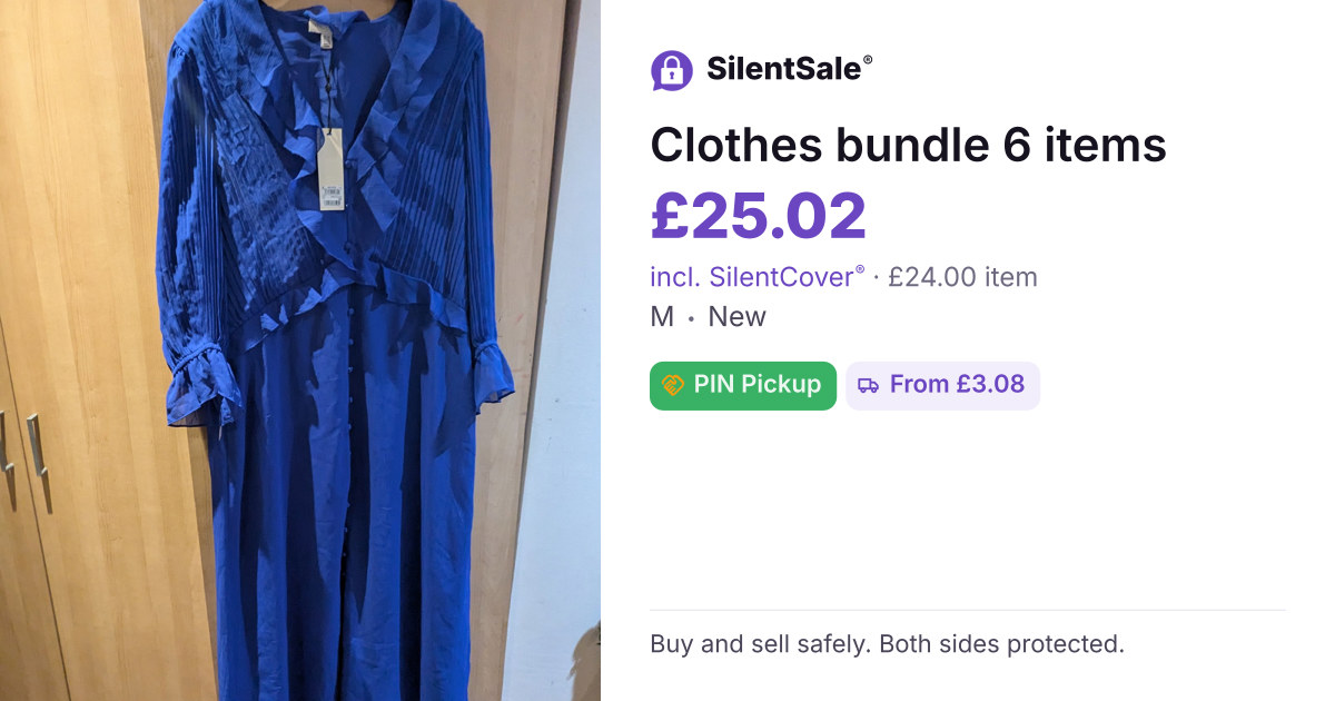 Clothes bundle 6 items 