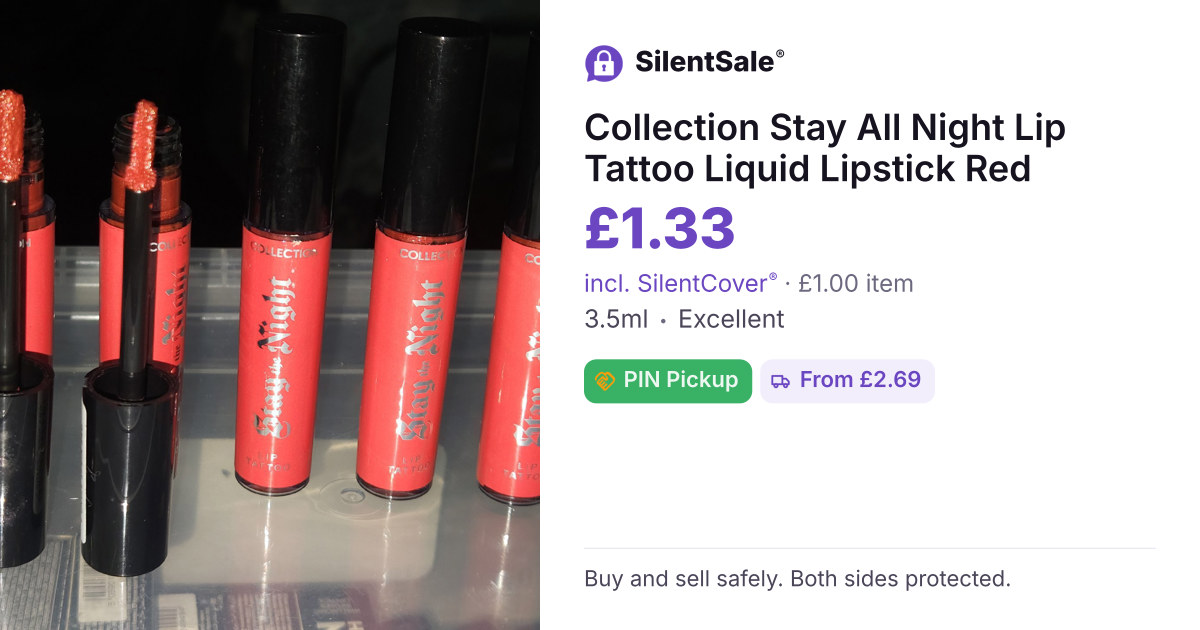 Collection Stay All Night Lip Tattoo Liquid Lipstick Red