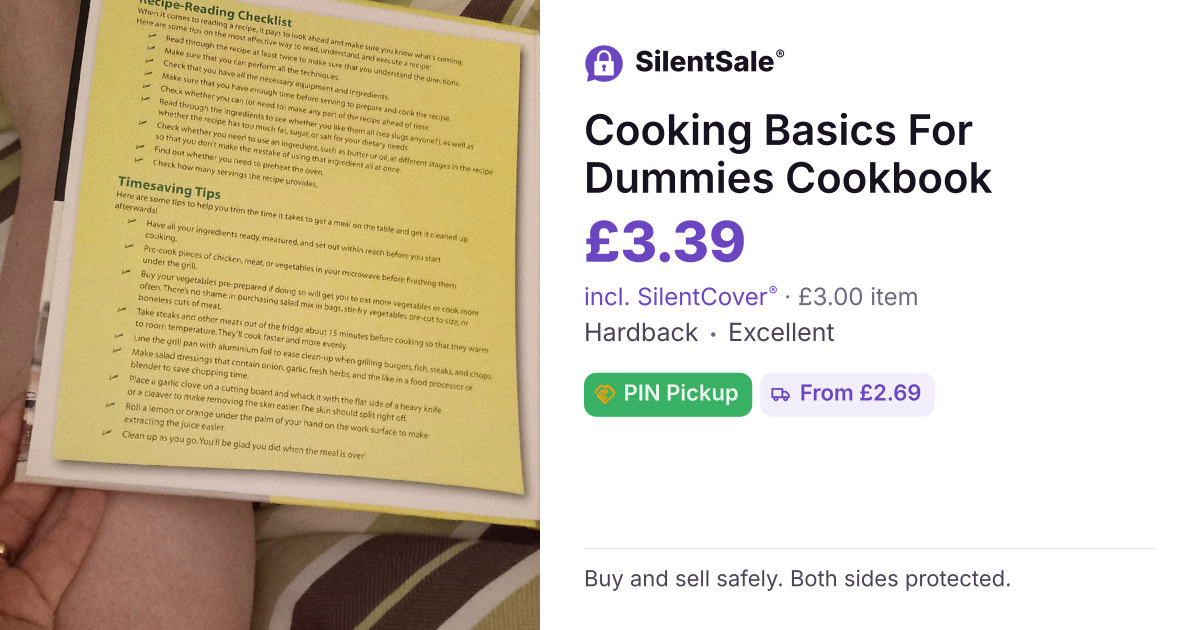 Cooking Basics For Dummies Cookbook