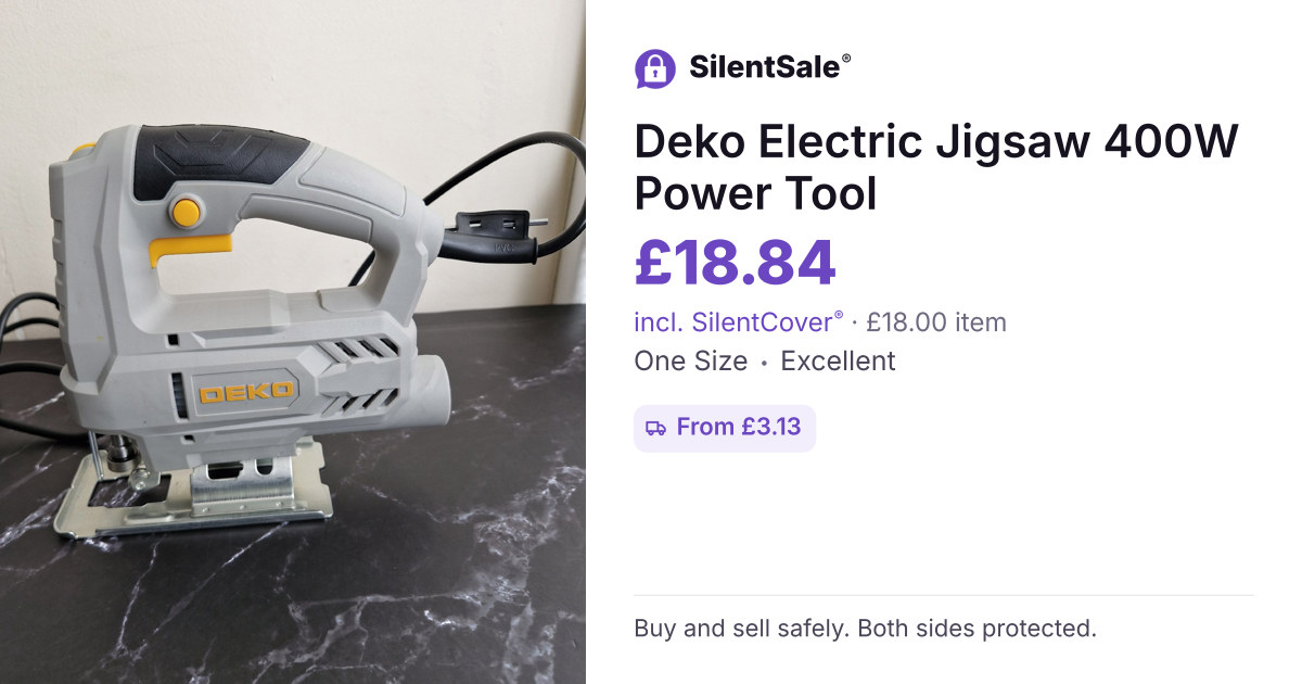 Deko Electric Jigsaw 400W Power Tool