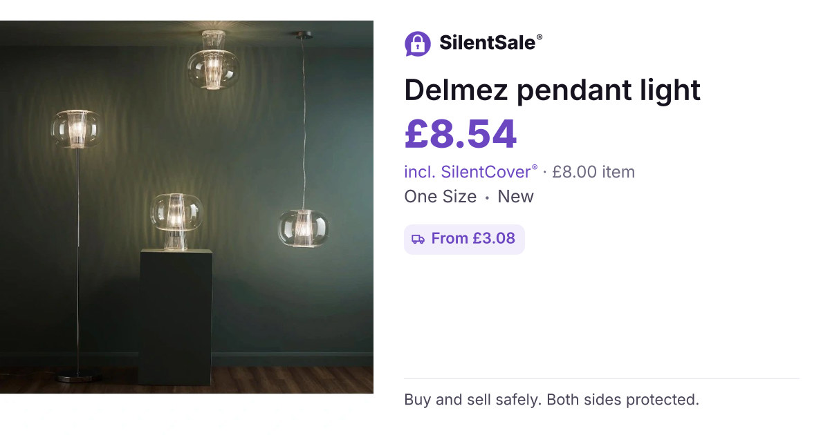 Delmez pendant light