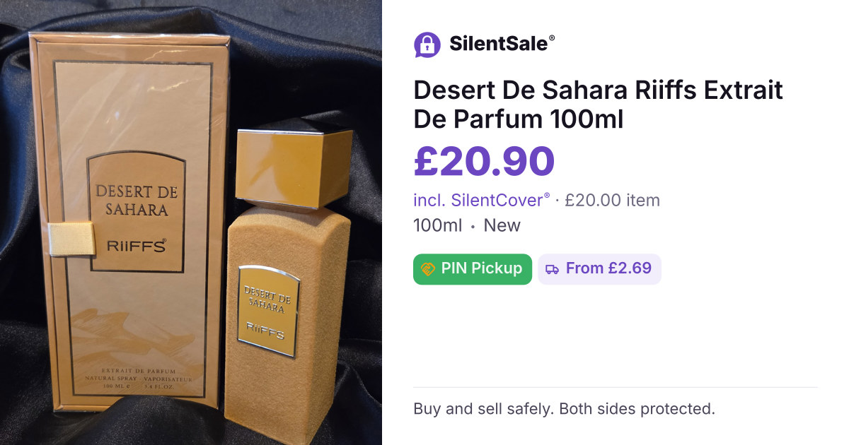 Desert De Sahara Riiffs Extrait De Parfum 100ml