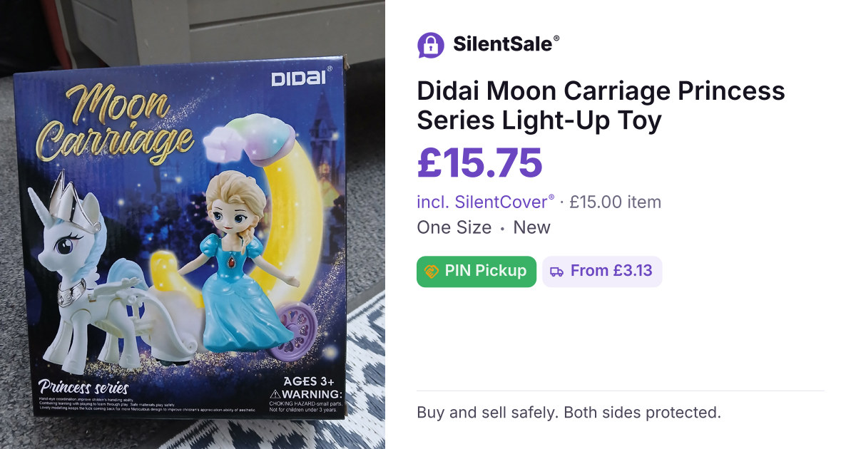 Didai Moon Carriage Princess Series Light-Up Toy