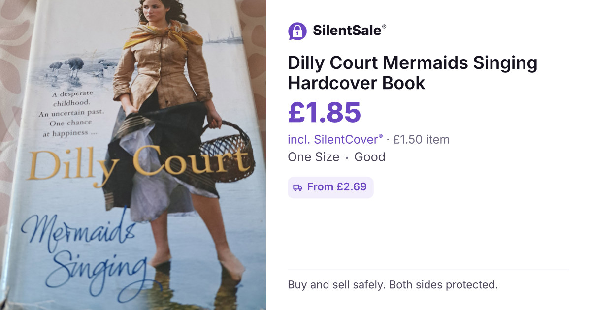 Dilly Court Mermaids Singing Hardcover Book