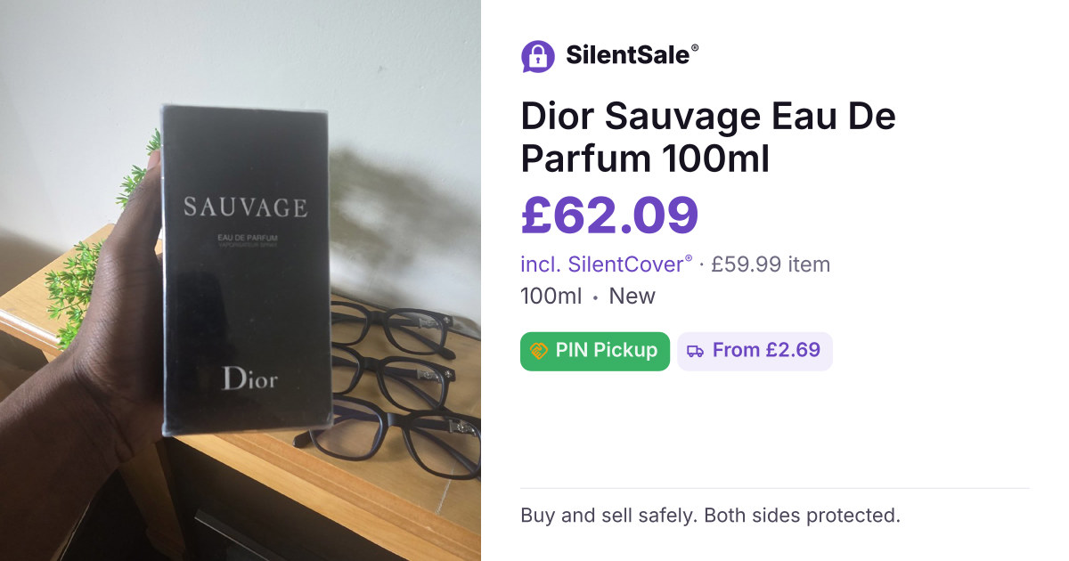 Dior Sauvage Eau De Parfum 100ml