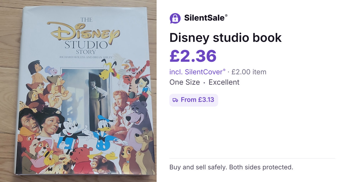 Disney studio book 