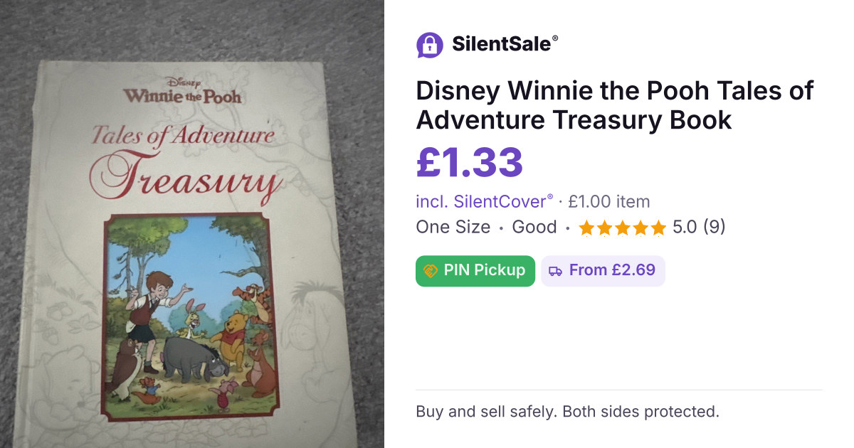 Disney Winnie the Pooh Tales of Adventure Treasury Book