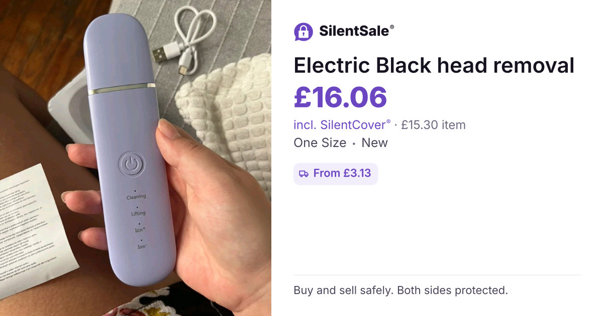 Electric Black head removal