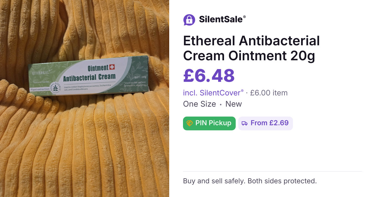 Ethereal Antibacterial Cream Ointment 20g