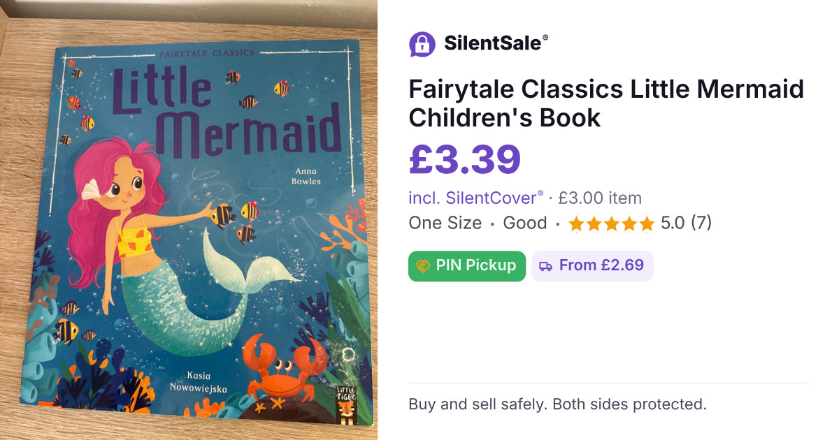 Fairytale Classics Little Mermaid Children's Book