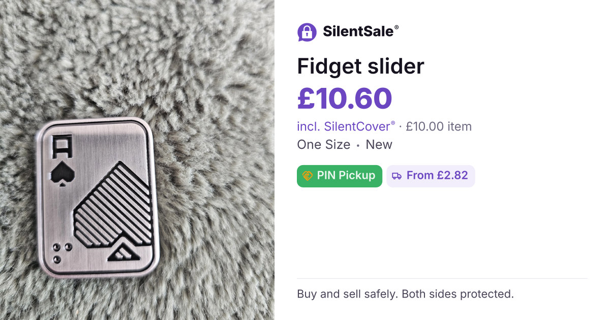 Fidget slider