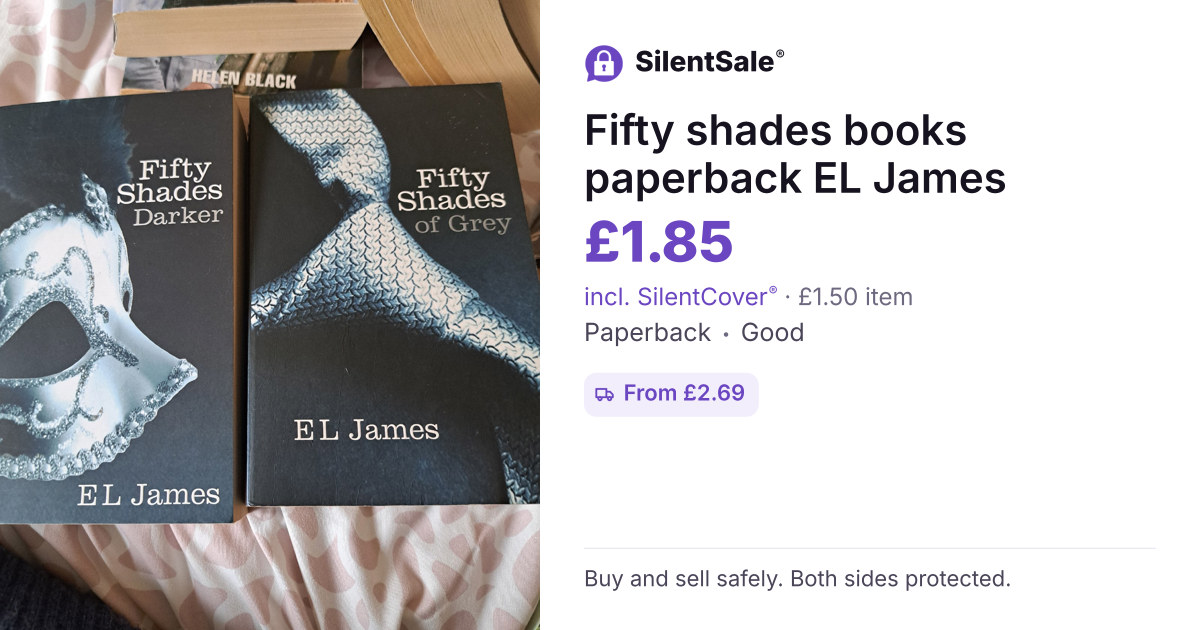 Fifty shades  books paperback  EL James