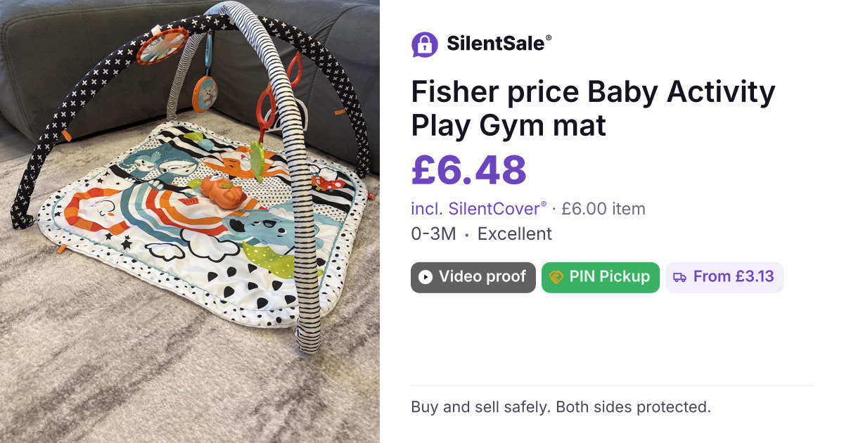 Fisher price Baby Activity Play Gym mat