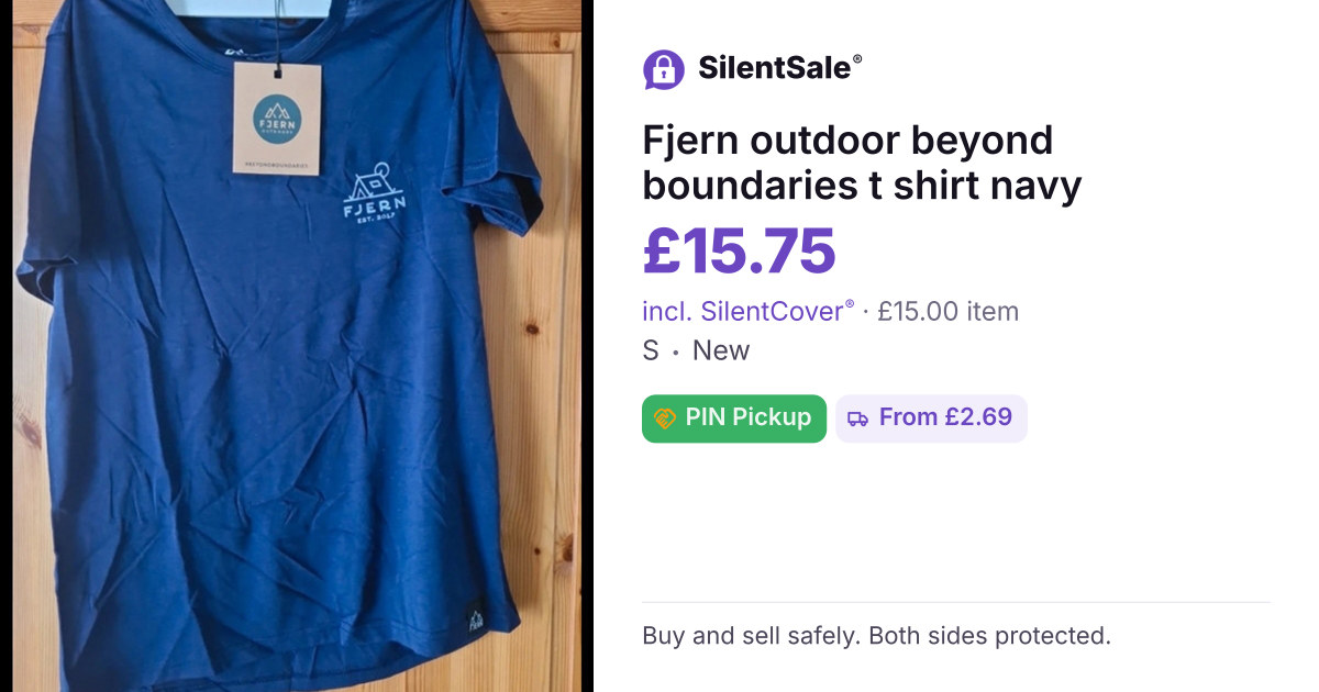 Fjern outdoor  beyond boundaries  t shirt navy