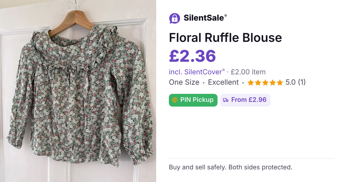Floral Ruffle Blouse