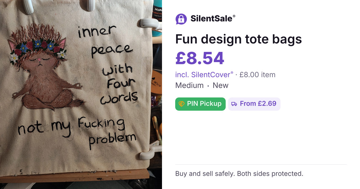 Fun design tote bags 