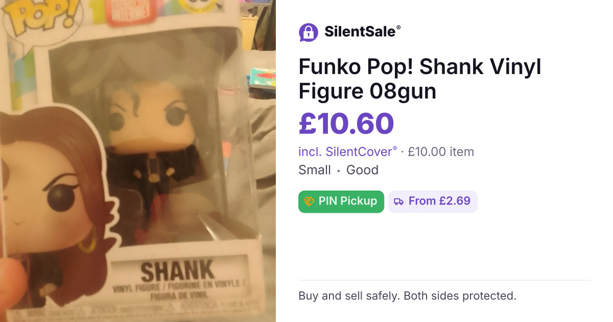 Funko Pop! Shank Vinyl Figure 08gun