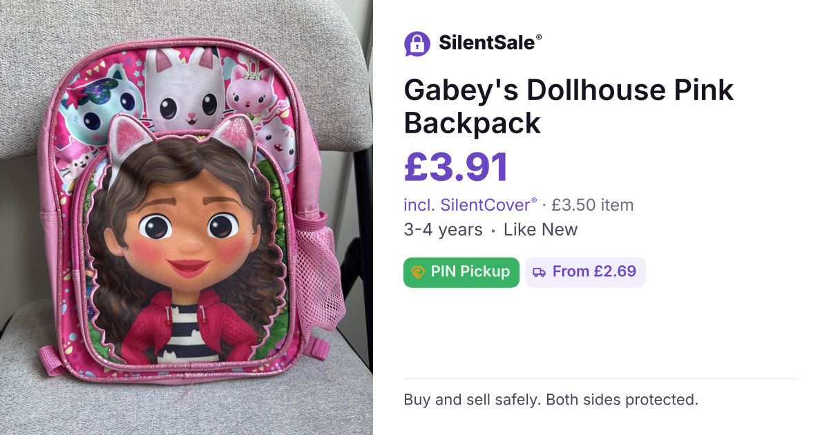 Gabey's Dollhouse Pink Backpack