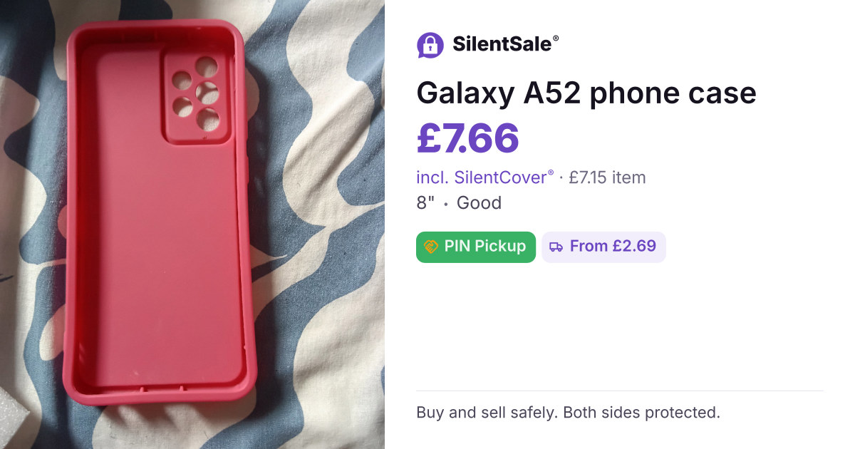 Galaxy A52 phone case