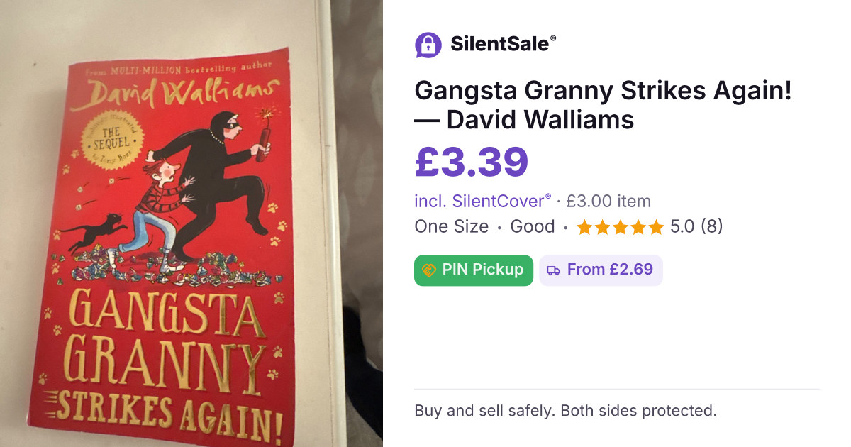 Gangsta Granny Strikes Again! — David Walliams