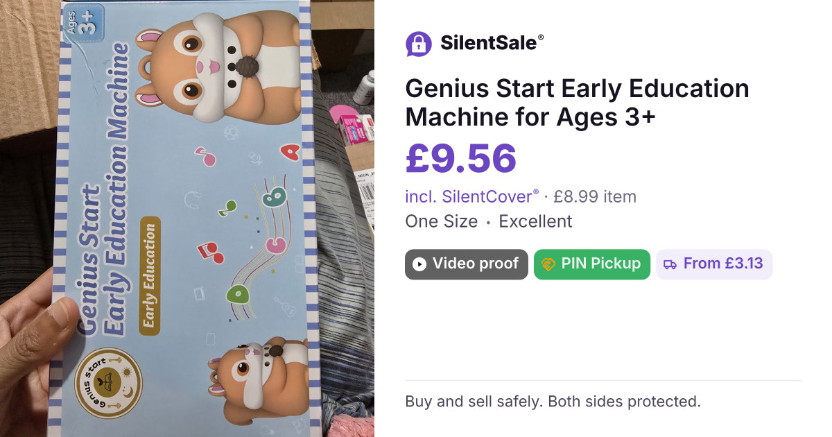 Genius Start Early Education Machine for Ages 3+