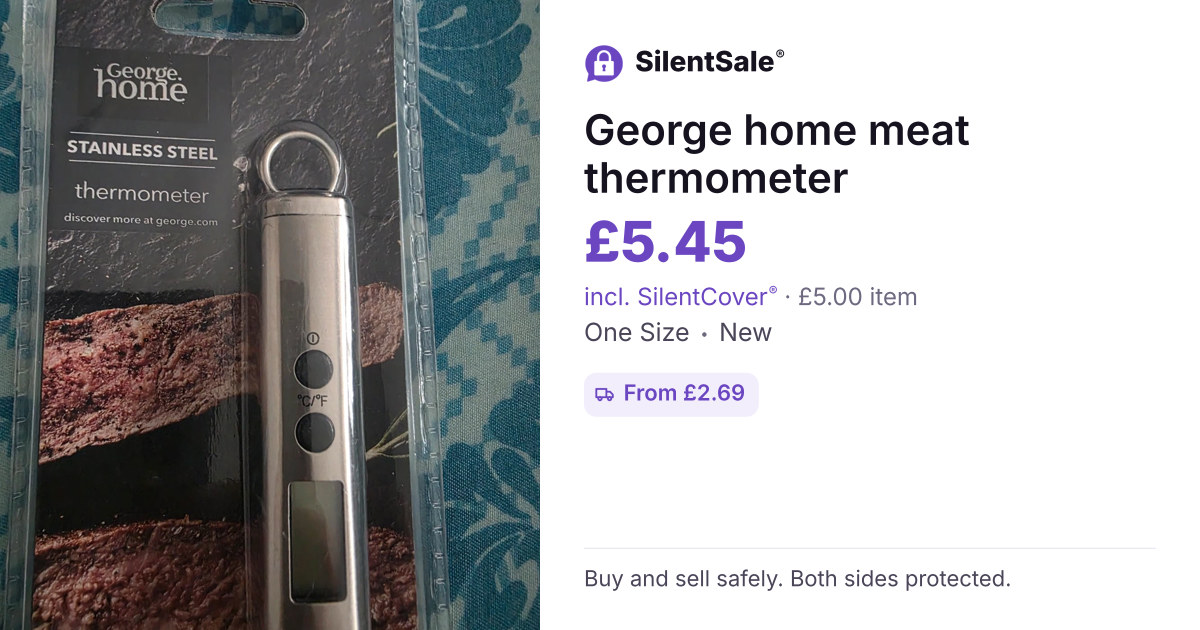 George home meat thermometer
