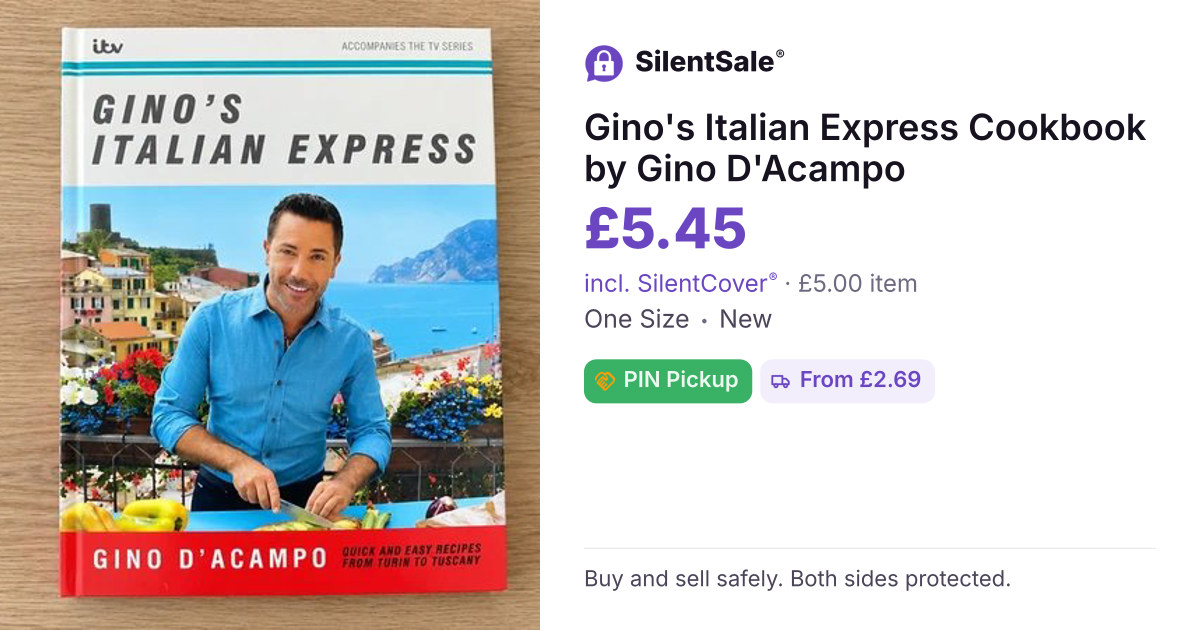 Gino's Italian Express Cookbook by Gino D'Acampo