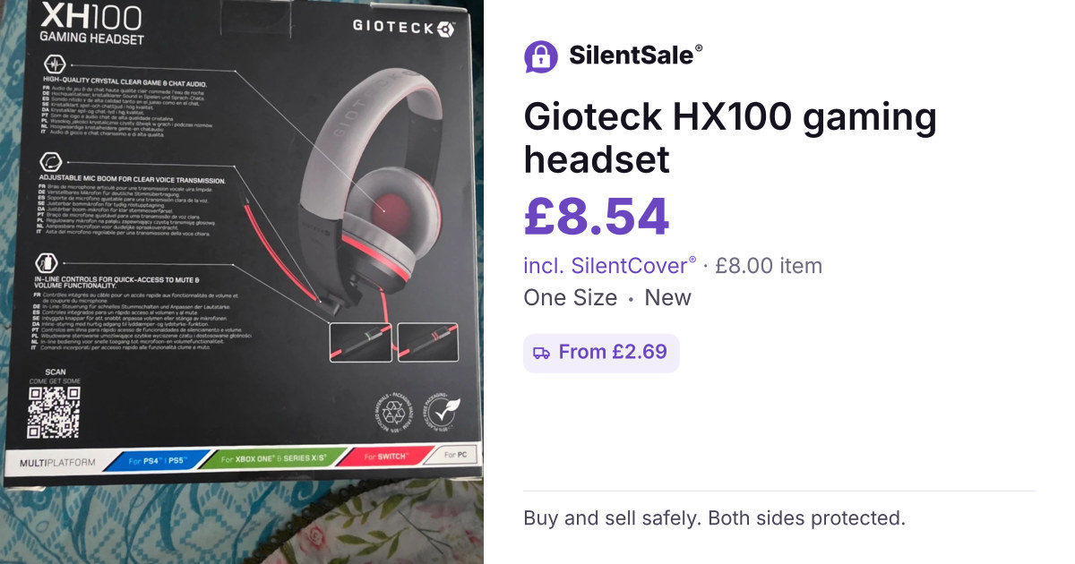 Gioteck HX100 gaming headset