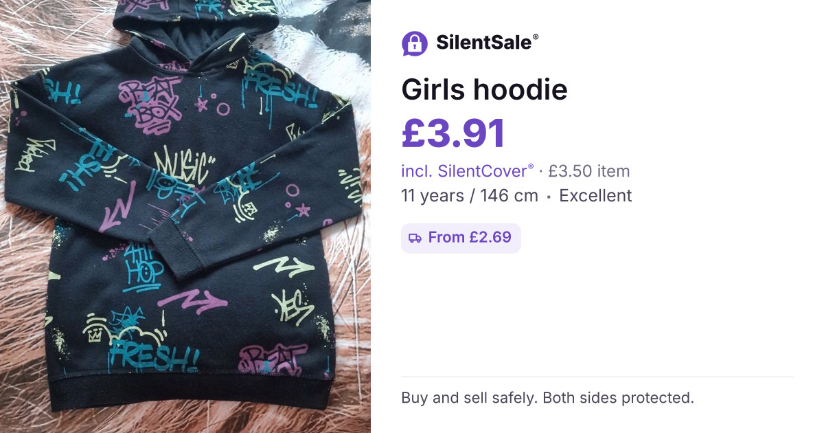 Girls hoodie