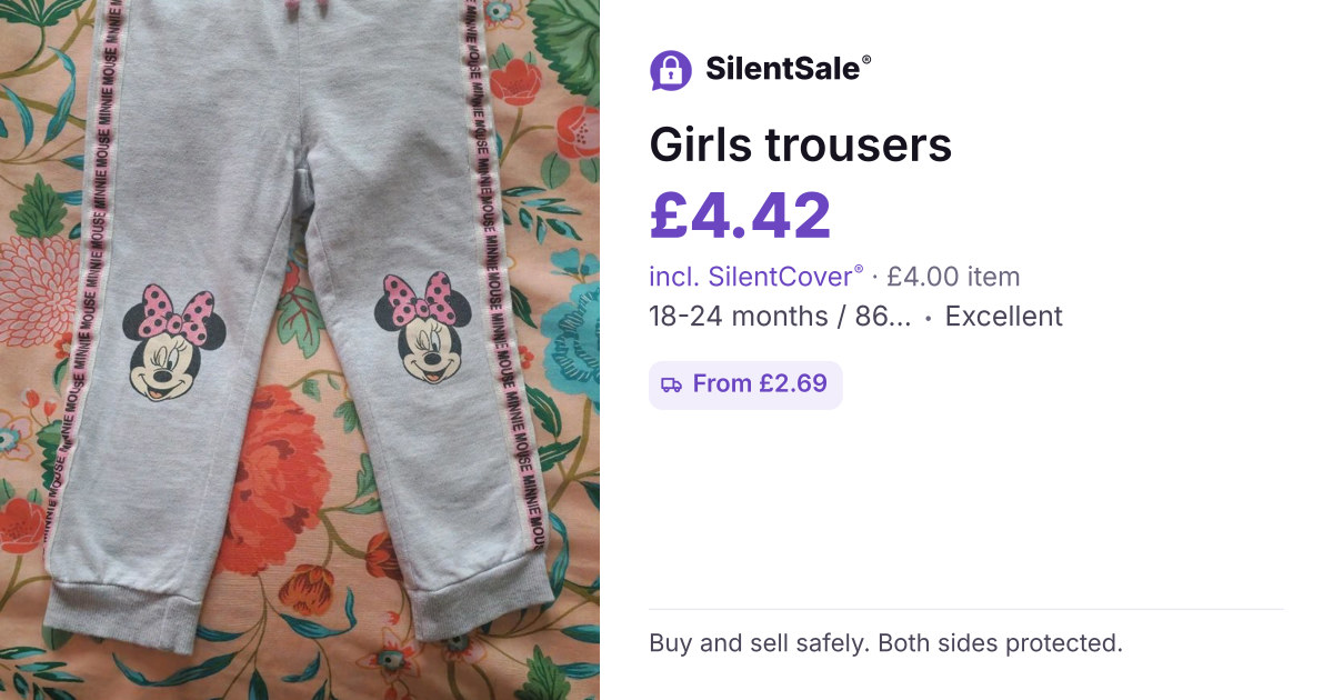 Girls trousers