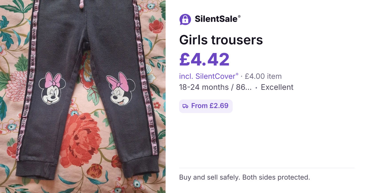 Girls trousers