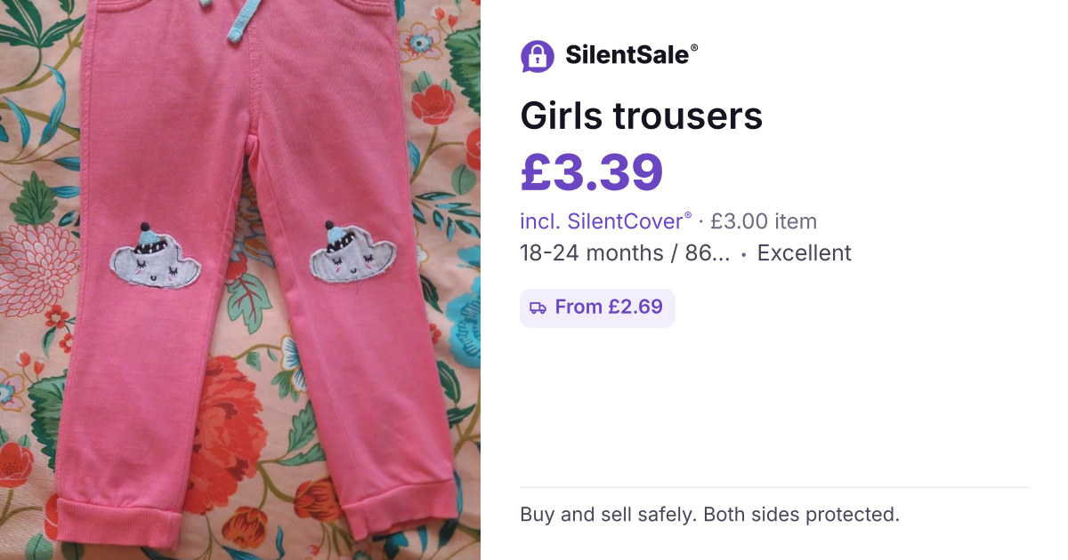 Girls trousers