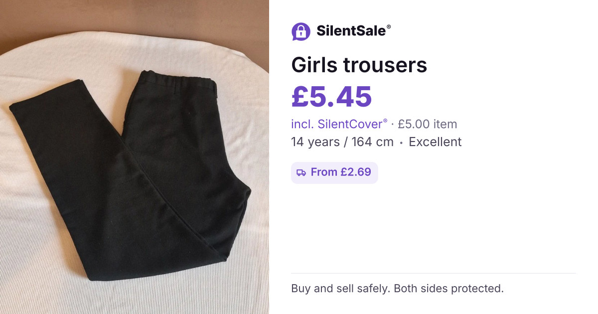 Girls trousers