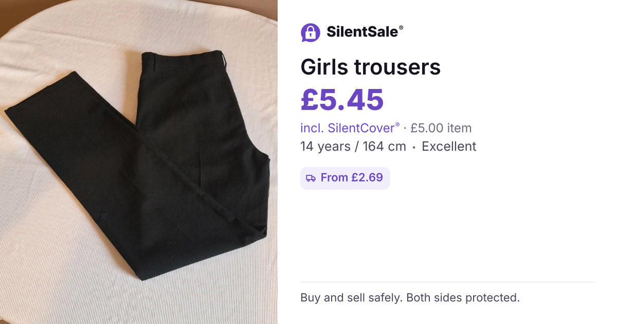 Girls trousers