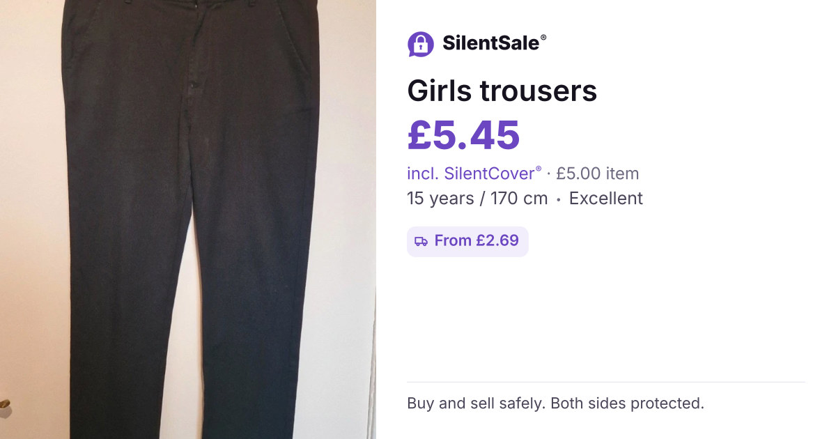 Girls trousers